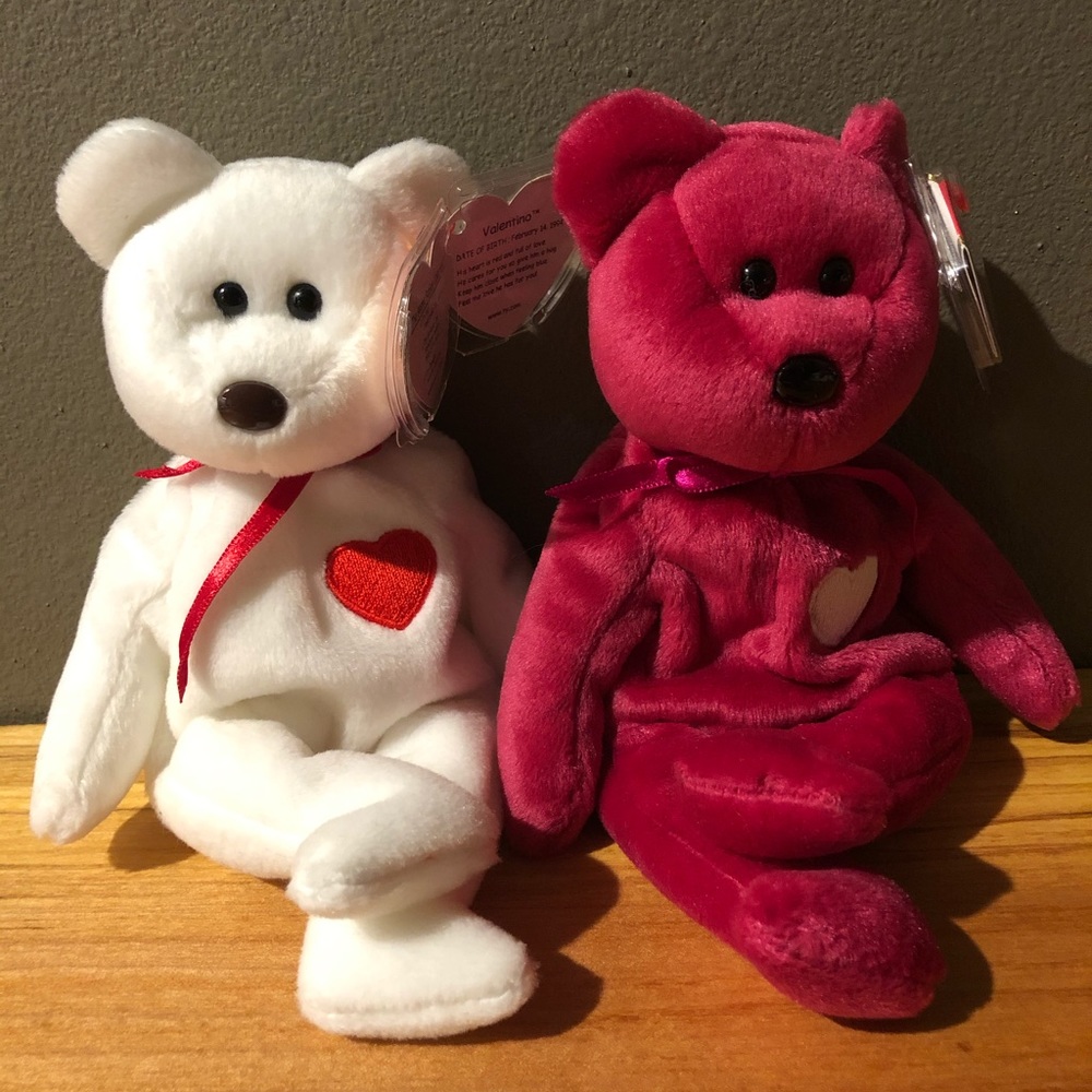 NWT Valentina and Valentino Beanie Baby!!